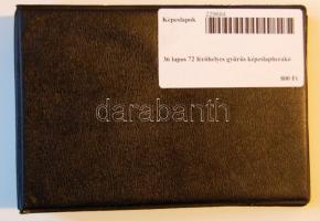 36 lapos 72 férőhelyes gyűrűs képeslapberakó