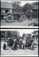 cca 1950 Fehérgyarmat, Bodnár István képriportja a helyiek életéről, 5 db vintage negatív + 5 db mai nagyítás a tételben szereplő negatívokról, 6x9 cm és 13x18 cm