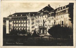 1928 Pöstyén, Piestany; Thermia Palace szálloda / hotel. photo (EK)