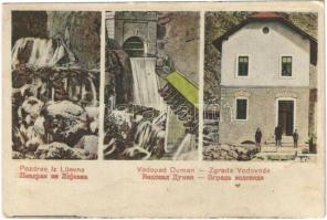 1923 Livno, Lijevno; Vodopad Duman, Zgrada Vodovoda / waterfall, waterworks