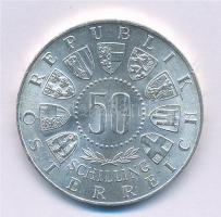 Ausztria 1964. 50Sch Ag "IX. Téli Olimpia Innsbruck" T:1- Austria 1964. 50 Schilling Ag &q...