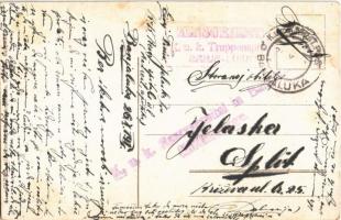 Jajce, Wasserfall / waterfall + "Zensuriert K.u.K. Truppenspital Banja-Luka"