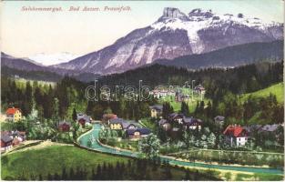 1926 Bad Aussee (Steiermark), Salzkammergut, Fraunfalk / general view, mountain