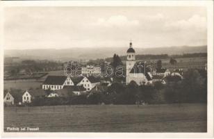 Fladnitz an der Teichalm, Fladnitz bei Passail (Steiermark); Volksschule / general view, church, school (cut)