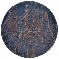 Csúcs Ferenc (1905-1999) 1943. "Győr szabad királyi város 1743-1943" kétoldalas Br érem (8...