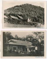 5 db MODERN magyar turistaház: Frankhegy, Ágasvár, Szentlélek, Nagyhideghegy, Királyháza (Képzőművés...