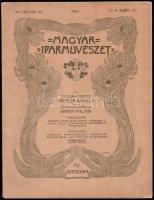 1901 A Magyar Iparművészet c, lap 4. száma, benne a mellékletekkel.