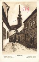 Budapest I. Tabáni részlet. Rigler r.-t. 519. sz. (EK)