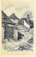 Budapest I. Tabán, Gellérthegyi viskók. Rigler R.J.E. 567. s: Helbing (Rb)