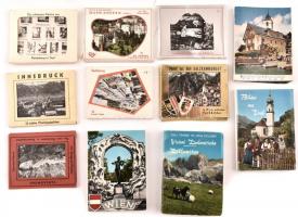 Ausztria 11 db modern, kis alakú fotó sorozat