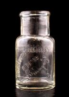 Richter organotherapeutica feliratos régi gyógyszeres üveg. 9 cm hibátlan.