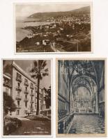 42 db RÉGI olasz város és motívum képeslap / 42 pre-1945 Italian town-view and motive postcards