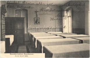 1914 Keszthely, Ranolder Intézet, Szent József háló, belső. Mérei kiadása