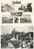 10 db MODERN szlovák város képeslap, 2 nagyalakú / 10 modern Slovakian postcards, 2 big sized