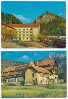 12 db MODERN román város képeslap / 12 modern Romanian town-view postcards