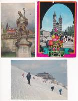 29 db MODERN lengyel város képeslap / 29 modern Polish town-view postcards