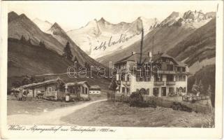 1927 Krimml, Waltls Alpengasthof zur Gerlosplatte / Alpine hotel, inn, mountain (EK)