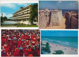 26 db MODERN latin-amerikai város képeslap / 26 modern Latin American town-view postcards