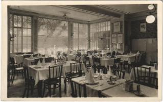 Budapest III. Kugler Ferenc vendéglős féle Sipos Halászkert, Sipos Halászcsárda, belső. Lajos utca 46.