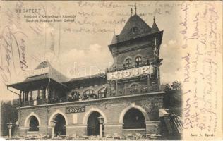1905 Budapest XI. Gellérthegyi Kiosk vendéglő. Auer J. kiadása (EM)
