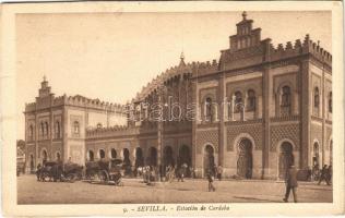 Sevilla, Estación de Cordoba / railway station (cut)