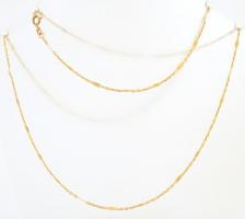 14 K arany (Au), mintás nyaklánc jelzett, 3,97 g, 70 cm