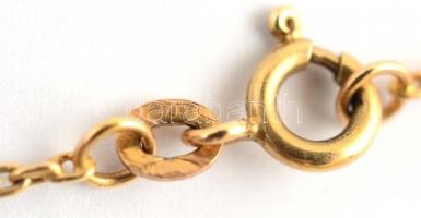 14 K arany (Au), mintás nyaklánc jelzett, 3,97 g, 70 cm