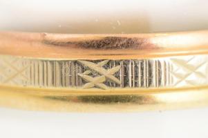14k arany (Au) karikagyűrű, 1,87 g m: 67