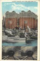 1924 New York, Hudson Terminal and Tubes, railroad tunnels (EB)