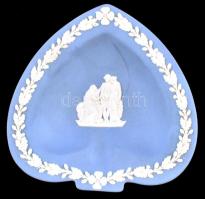 Wedgewood porcelán szív alakú tálka, jelzett, hibátlan, 11,5x11,5 cm