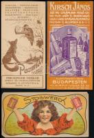 6 db számolócédula, benne lithok is