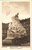 Budapest V. Vörösmarty Mihály szobor. Rigler r.-t. 61. sz.