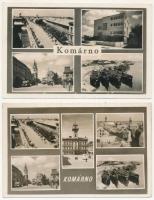Komárom, Komárnó; - 2 db régi képeslap / 2 pre-1950 postcards
