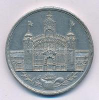 Osztrák-Magyar Monarchia / Prága 1891. "Prágai Jubileumi Kiállítás 1891" fém emlékérem. Sz...