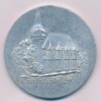 1955. "100. Ausztria-Magyarország Labdarúgó Mérkőzés / Budapest 1955" Al emlékérem (61,5mm...