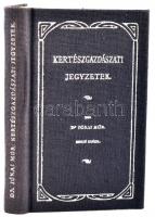 Jókai Mór: Kertészgazdászati jegyzetek. Az 1896. évi kiadás reprintje, Bp., é.n., Mezőgazdasági Könyvkiadó Vállalat. Kiadói egészvászon kötésben.