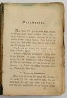 cca 1850 Régi, réz gombos bőrkötés, hiányzó csattal, kis sérüléssel, benne érdektelen imakönyv 10x14...