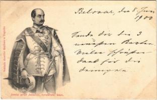 1900 Josip grof Jelacic, hrvatski ban / Count Josip Jelačic, Croatian lieutenant field marshal, the Ban of Croatia (EK)