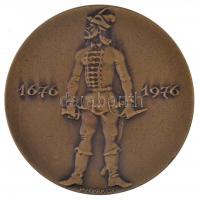 Madarassy Walter (1909-1994) 1976. "Rákóczi Ferenc / 1676-1976" Br emlékérem (42,5mm) T:2
...
