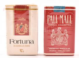 Pall Mall és Fortuna két csomag régi bontatlan cigaretta