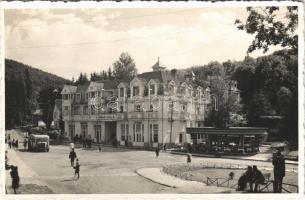 Szováta-fürdő, Baia Sovata; fürdő szálló, autóbusz, Siesta / spa hotel, bus