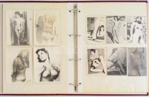 104 db erotikus és pornó fotó az 1960-as évekből 28 oldalas igényes albumban