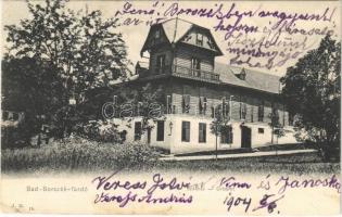 1904 Borszékfürdő, Baile Borsec; székház / Ortsamt / spa hotel (Rb)