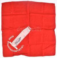 1967 KISZ fogadalom kendő 37x37 cm