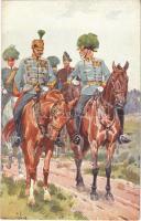 Austro-Hungarian K.u.K. military art postcard. B.K.W.I. 830-16. s: Ludwig Koch (EK)