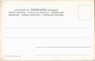 Austro-Hungarian K.u.K. military art postcard. B.K.W.I. 830-16. s: Ludwig Koch (EK)