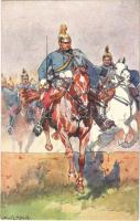 Austro-Hungarian K.u.K. military art postcard. B.K.W.I. 830-11. s: Ludwig Koch