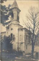 1917 Solca, Szolka (Bucovina, Bukovina); Római katolikus templom az orosz ágyúktól megsérülve / WWI, church destroyed by the Russian cannons. photo