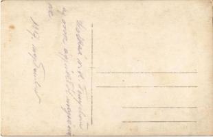 1917 Solca, Szolka (Bucovina, Bukovina); Római katolikus templom az orosz ágyúktól megsérülve / WWI,...