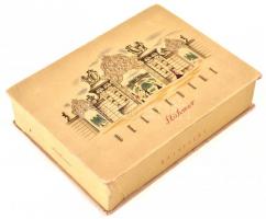 Stühmer Belvedere feliratú papírdoboz, kopásokkal, 12x16x4 cm